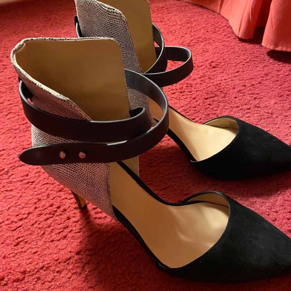 Black heels